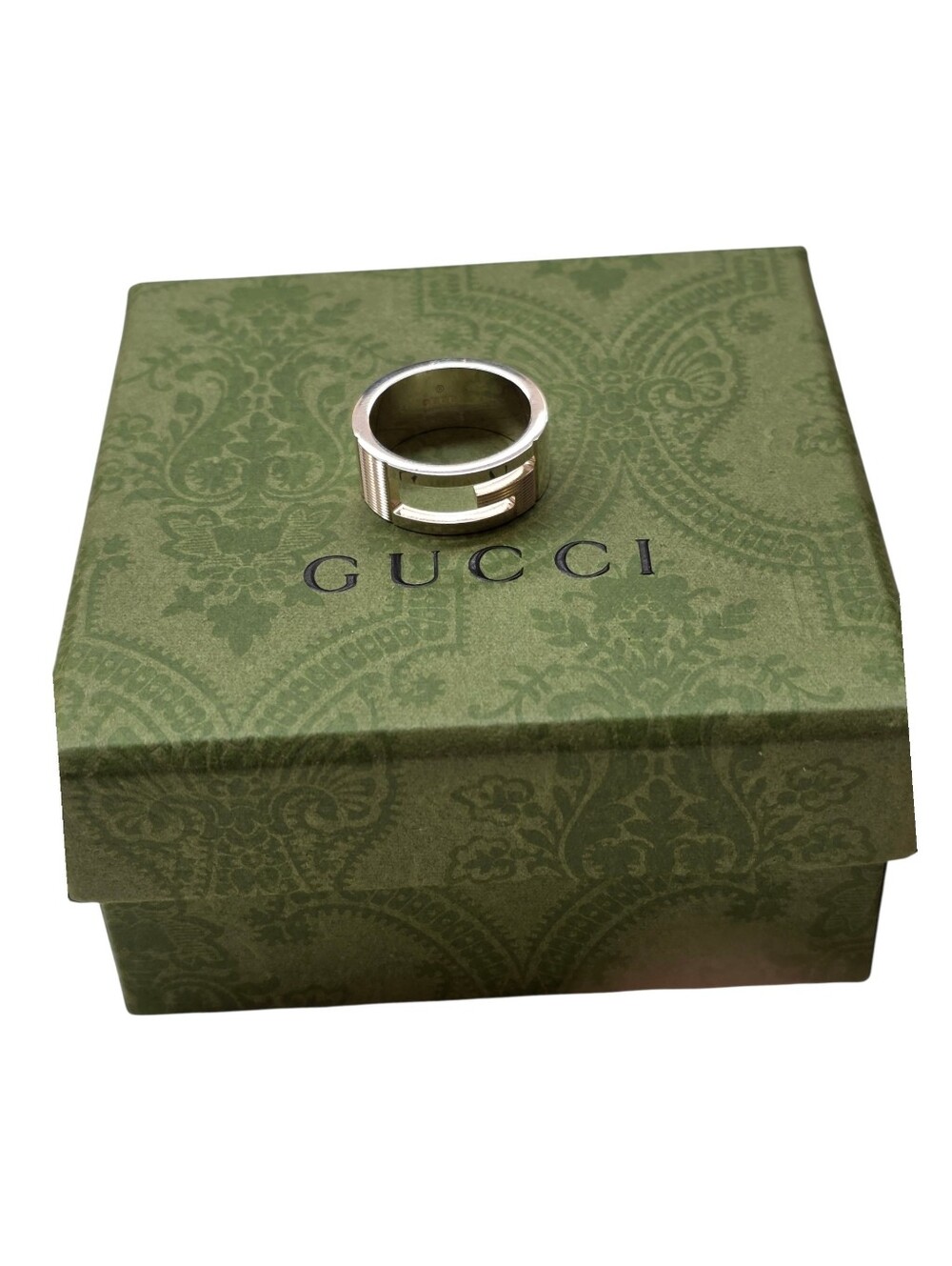 Brand New Gucci Ring Size 13 (Us Size 6.5) Unisex Retails $295 - Picture 5 of 7
